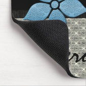 Damaskus-Blume Strickgrenzmousepad Mousepad (Ecke)