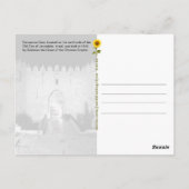 Damaskus Gate, Jerusalem, Israel - Postkarte (Rückseite)