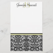 Damaskus, Gold Briefpapier (Vorderseite)