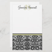 Damaskus, Gold Briefpapier (Vorne/Hinten)