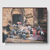 Damaskus Golden Gate, Altes Jerusalem Gästebuch (Vorderseite)