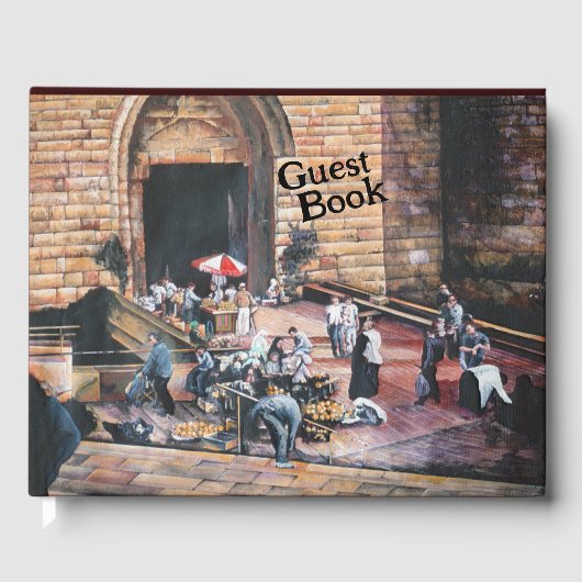 Damaskus Golden Gate, Altes Jerusalem Gästebuch (Vorderseite)