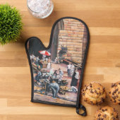 Damaskus Golden Gate, Altes Jerusalem Ofenhandschuh (Oben unten)