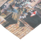 Damaskus Goldenes Tor, Altes Jerusalem Tischdecke (Schrägansicht)