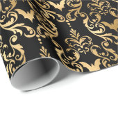 Damaskus Halloween Geschenkpapier (Rolleneckpunkt)