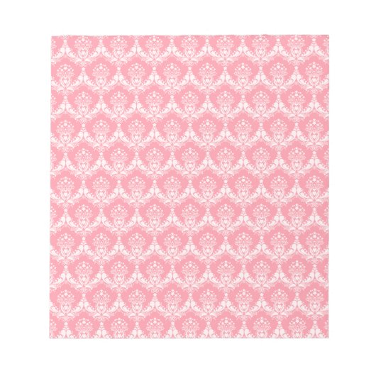 Damaskus in Rosa Notizblock (Vorderseite)