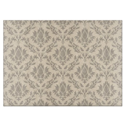 Damaskus-Muster 3 Schneidebrett (Vorderseite)