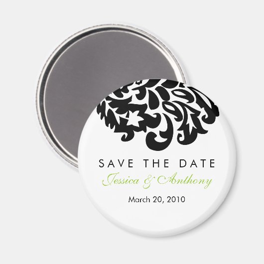 Damaskus speichern Datummagnet Magnet (Vorderseite/Rückseite)