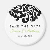 Damaskus speichern Datummagnet Magnet (Vorne)