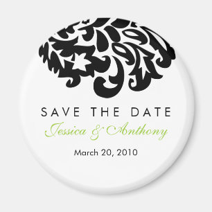 Damaskus speichern Datummagnet Magnet