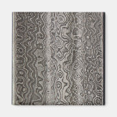 Damaskus Steel Magnet (Vorne)