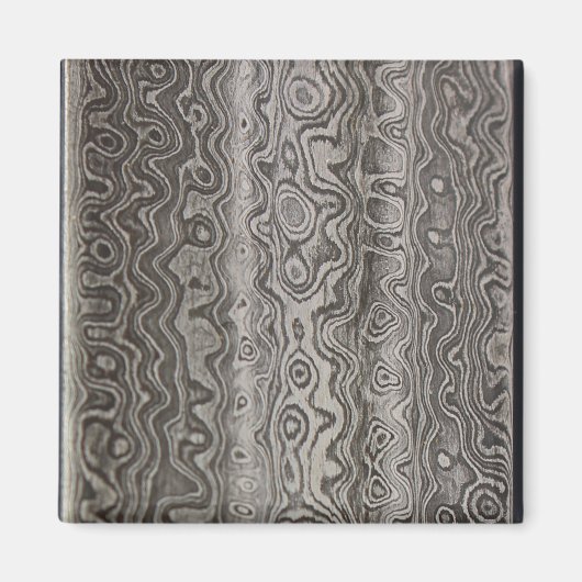 Damaskus Steel Magnet (Vorne)