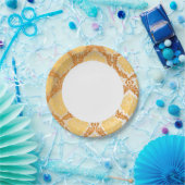 Damaskus-Tapete 5 Pappteller (Party)