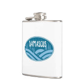 Damaskus Virginia Outdoor Flachmann (Links)