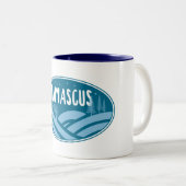 Damaskus Virginia Outdoor Zweifarbige Tasse (VorderseiteRechts)