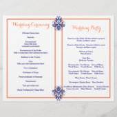 Damassohne, blau, Korallenhochzeit (Rückseite)