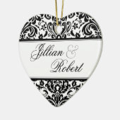 Damast-Andenken-Verzierung Keramik Ornament (Links)