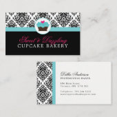 Damast-Bäckerei-Visitenkarten Visitenkarte (Vorne/Hinten)