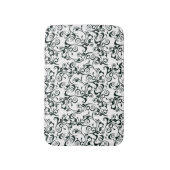 Damast Badematte (Vorderseite Vertikal)