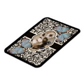 Damast & Blau Magnet (Linke Seite)