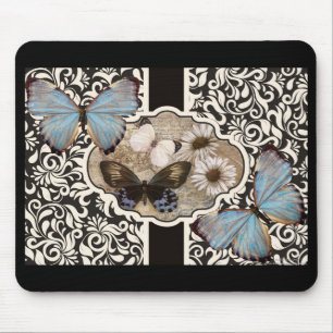Damast & Blau Mousepad