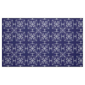 Damast-Blaumuster Stoff (Fat Quarter (45,7 x 55,9 cm))