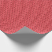 Damast-Blumenmuster Geschenkpapier (Ecke)