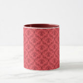 Damast-Blumenmuster Tasse (Zentrum)
