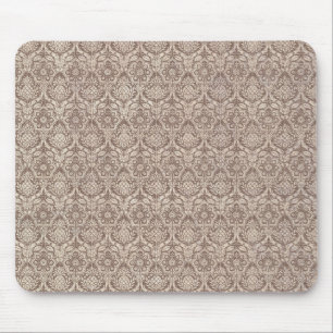 Damast-Brown-Muster Mousepad