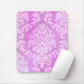 Damast-Damask-Samt, Antike Spitze Mousepad (Mit Mouse)