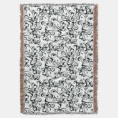 Damast Decke (Vorderseite Vertikal)