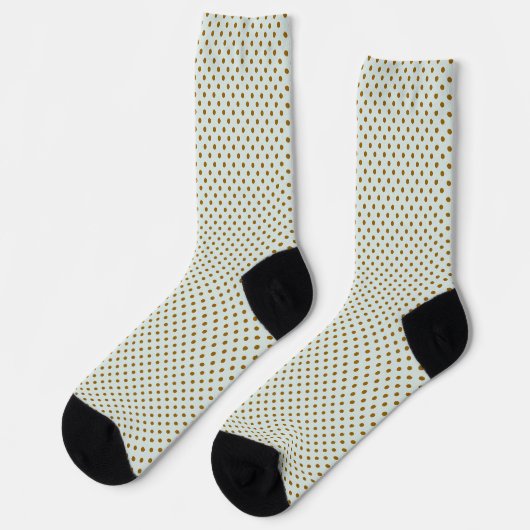 Damast digital socken (Linkes Detail)