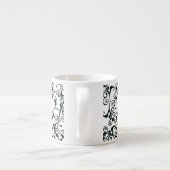 Damast Espressotasse (Rückseite)