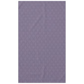 Damast-Feuerzeug und dunkleres Lila Tischdecke (Vorderseite)