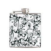 Damast Flachmann (Vorderseite)