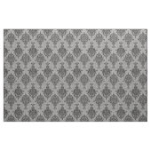 Damast-gotisches Schwarzes auf grauem Stein Stoff (Fat Quarter (45,7 x 55,9 cm))