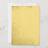 Damast-Grenzhochzeits-Einladung Einladung (Rückseite)