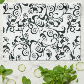 Damast Handtuch (Gefaltet)