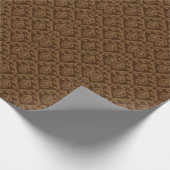 Damast-Hintergrund 2 Geschenkpapier (Ecke)