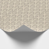 Damast-Hintergrund Geschenkpapier (Ecke)