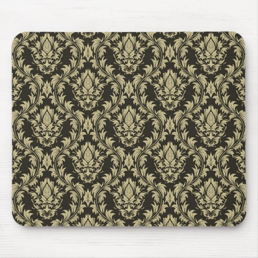 Damast-Hintergrund Mousepad (Vorne)