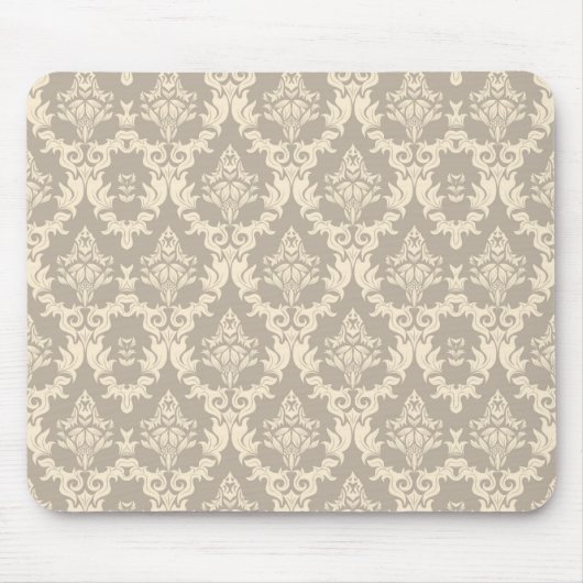 Damast-Hintergrund Mousepad (Vorne)