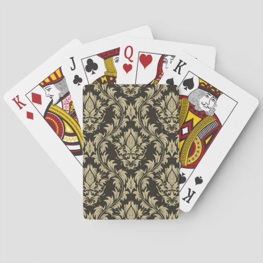 Damast-Hintergrund Spielkarten (Rückseite)