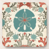 Damast II Getränkeuntersetzer (Vorderseite)