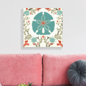 Damast II Leinwanddruck (Insitu (Wohnzimmer))