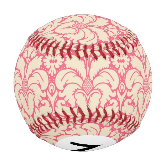 Damast im Barockstil 2 Baseball (Rückseite)