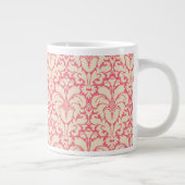Damast im Barockstil 2 Jumbo-Tasse (Rechts)