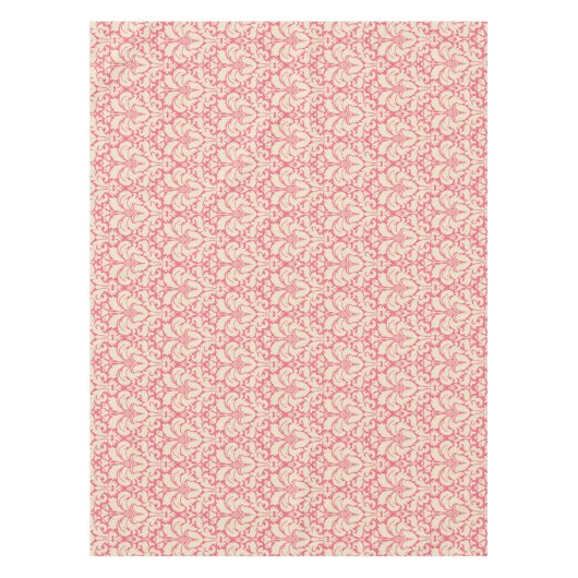 Damast im Barockstil 2 Tischdecke (Vorderseite)