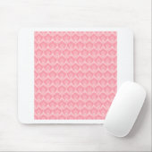 Damast in Rosa Mousepad (Mit Mouse)