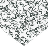 Damast Kurzer Tischläufer (Ecke)